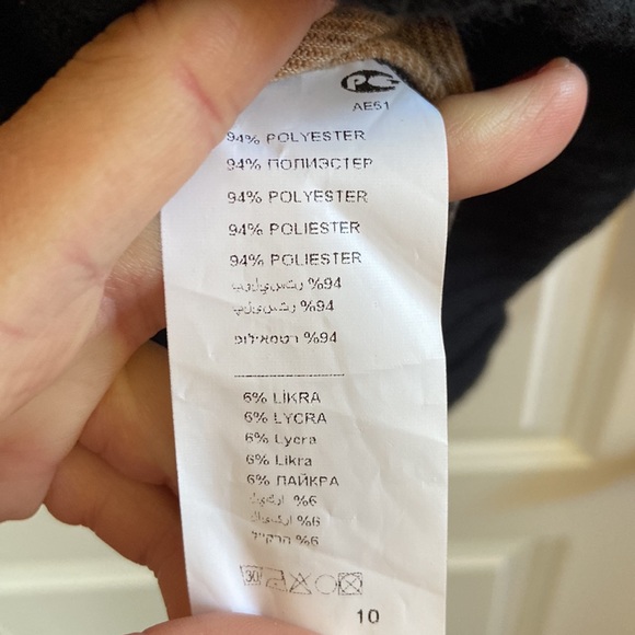 Beautiful leopard print dress in size 10 - Picture 5 of 9